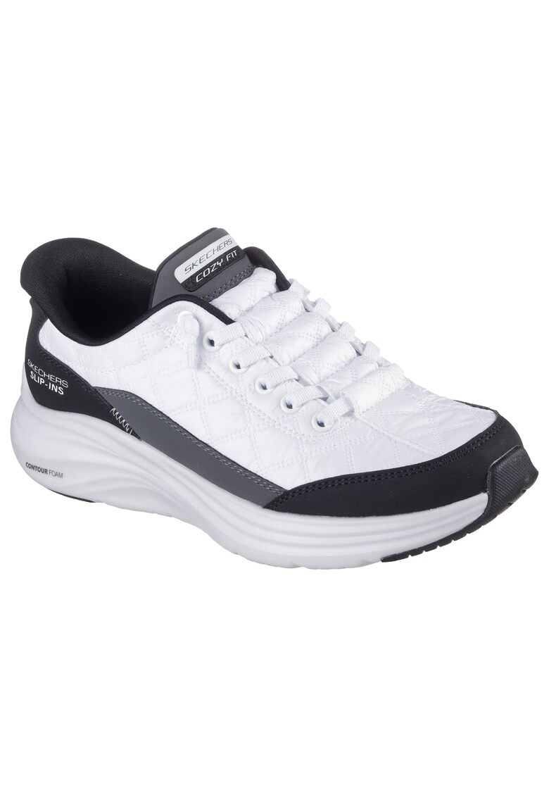 Pantofi sport slip-ins Contour Foam Cozy - Alb