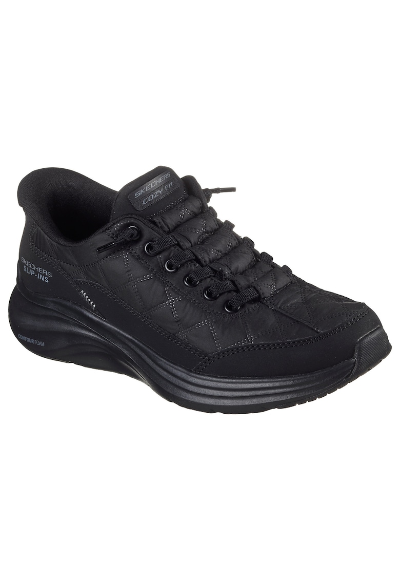 Pantofi sport slip-ins Contour Foam Cozy - Negru