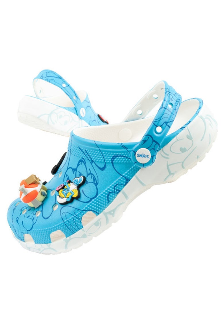 Saboti Classic Smurfs Classic Clog 37-38 EU - M5/W7 US Multicolor - Albastru deschis