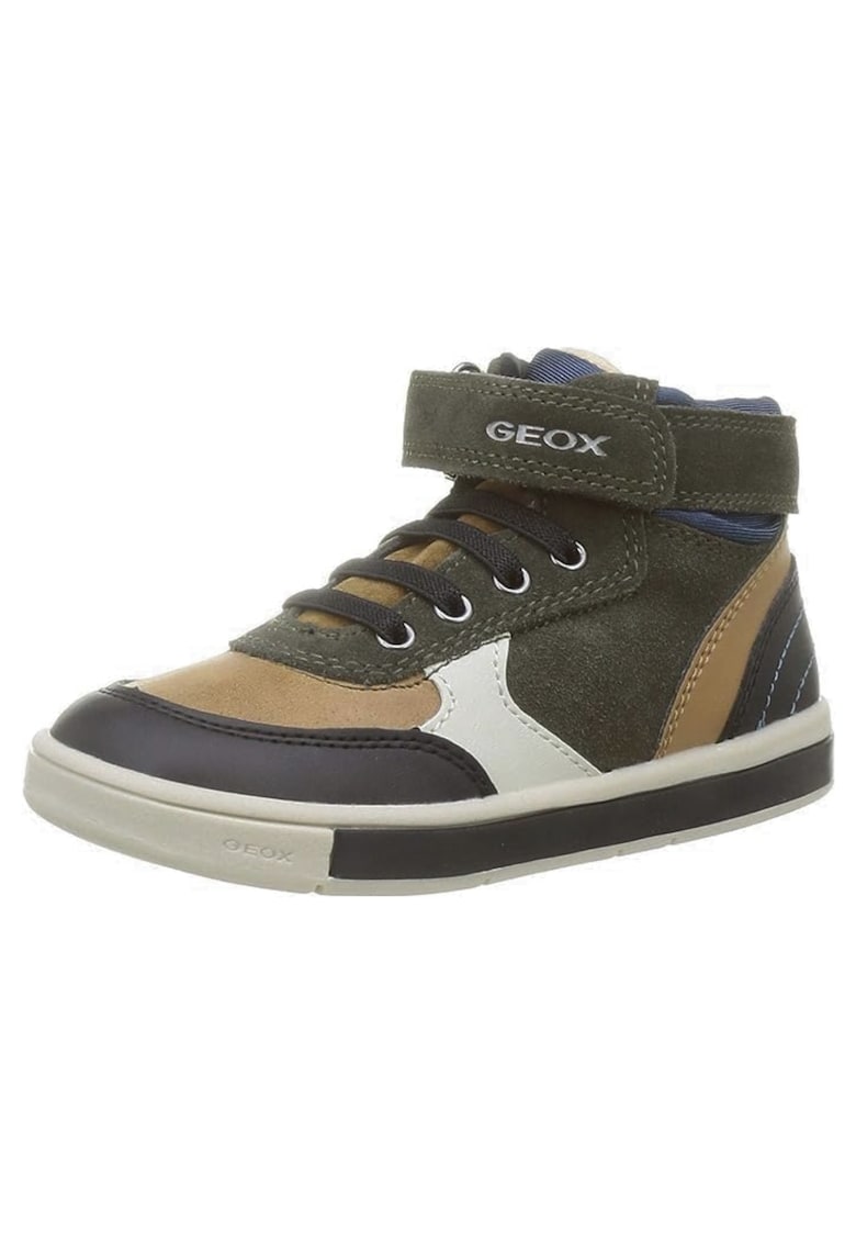 Pantofi sport din amestec de piele intoarsa - Pantofi sport din amestec de piele intoarsa -