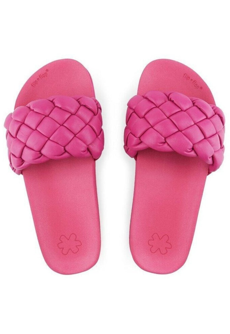 Papuci cu model impletit Papuci cu model impletit