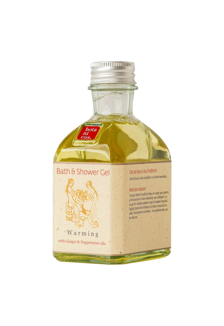 Gel de baie si dus Incalzitor fara parabeni - coloranti si parfumuri sintetice - Cantitate: 195 ml