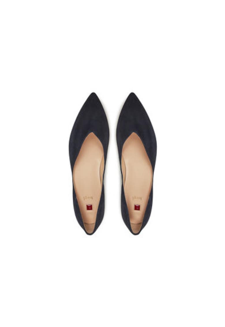 Balerini Hogl - 9-100012-35000 - Piele naturala - Albastru deschis