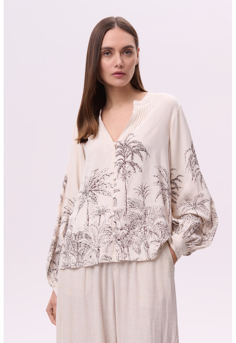 Camasa-tunica din amestec de in