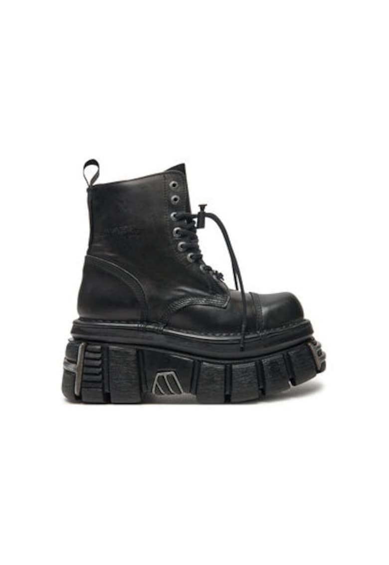 Bocanci Barbati  M-NEWMILI083-S37 - Piele naturala