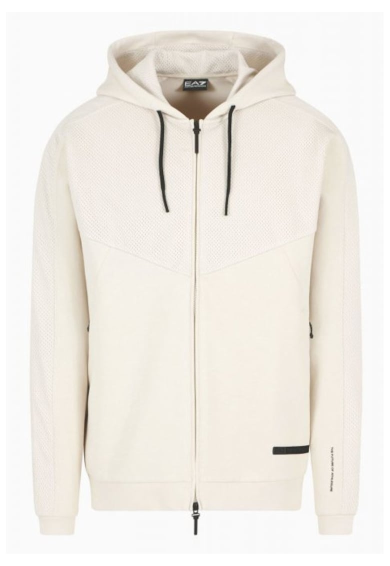 Hanorac barbati - cu gluga - bej - bumbac/poliester Hanorac barbati - cu gluga - bej - bumbac/poliester