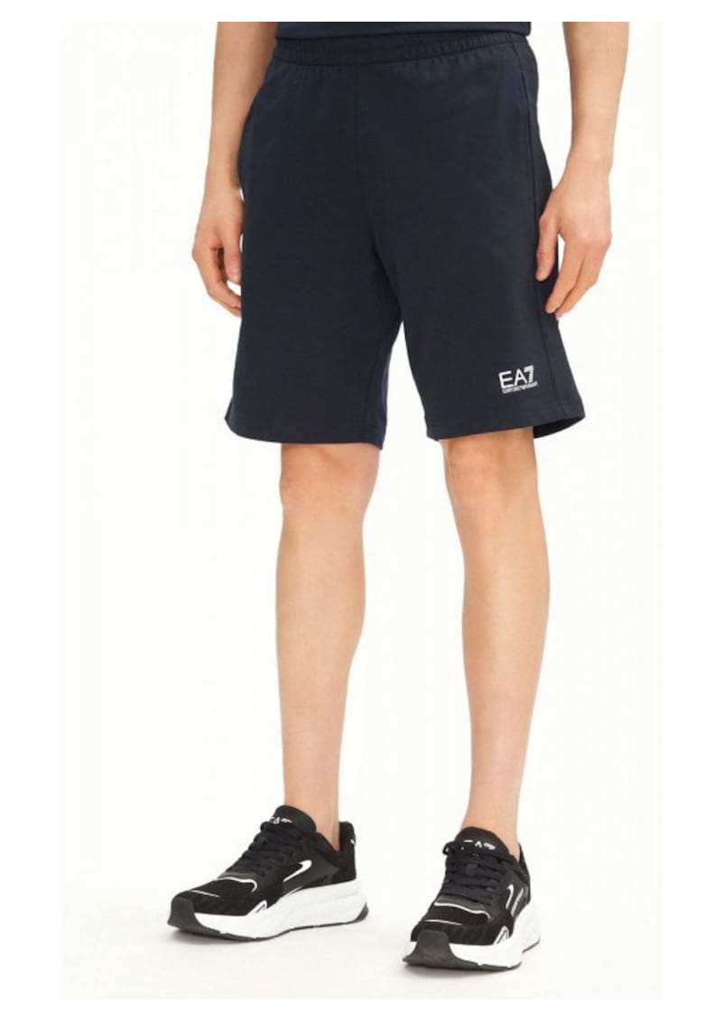 Pantaloni 7 Bermuda - albastru - 100% bumbac