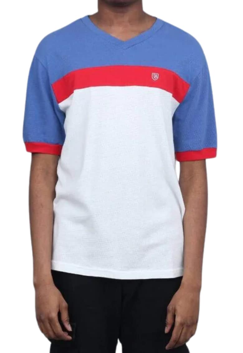 Tricou barbati -  Poliester - Alb - Tricou barbati -  Poliester - Alb -