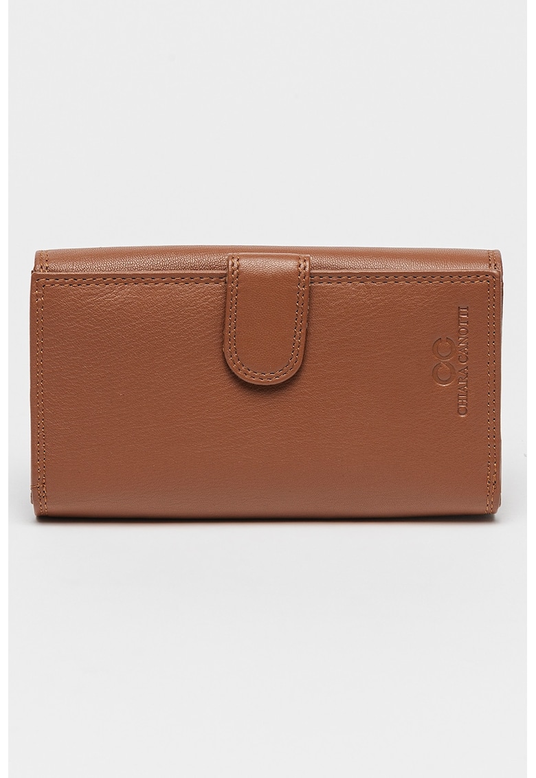 Portofel din piele cu buzunare multiple