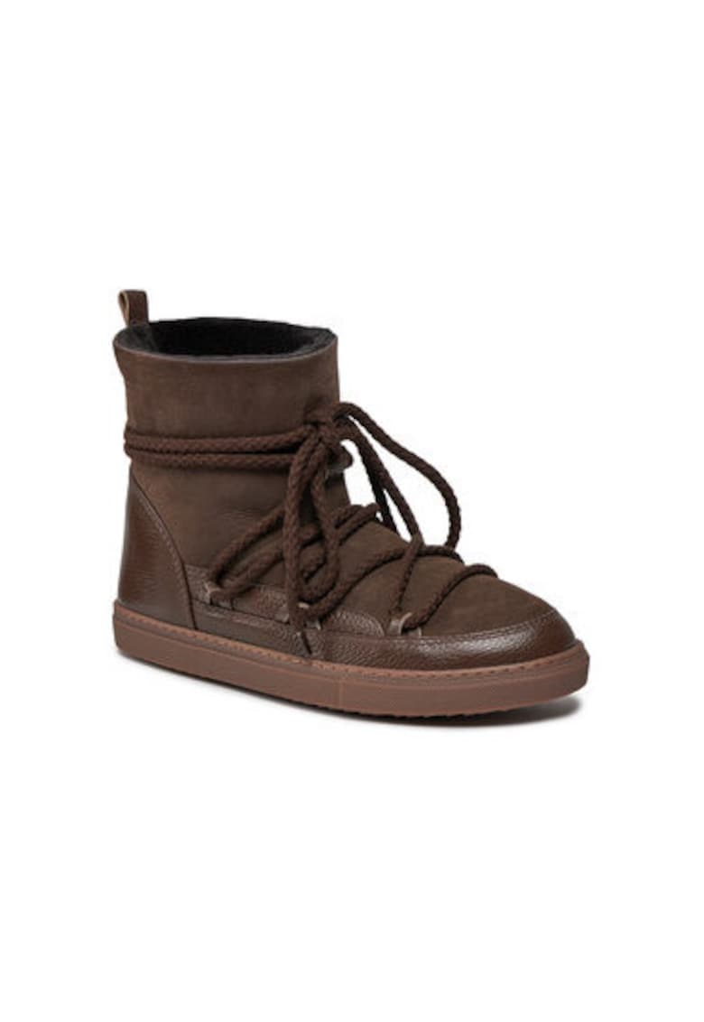 Cizme de iarna barbati  55102-001 - Piele naturala - Maro