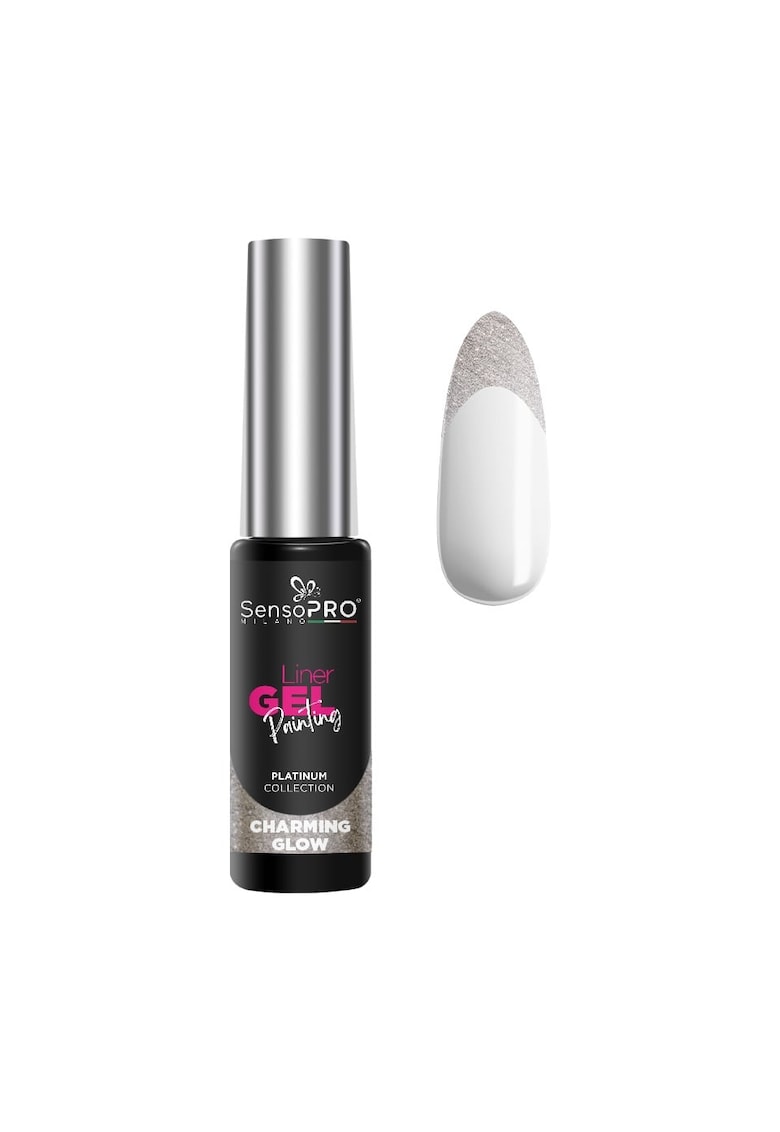Liner Gel UV Pictura Unghii Platinum - Charming Glow 8ml