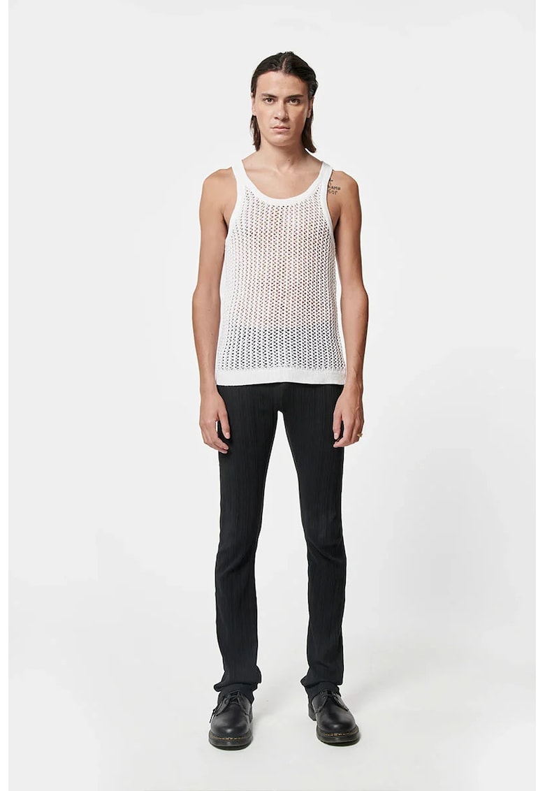 Maiou din bumbac inspirat din costumele de baie ale anilor '31