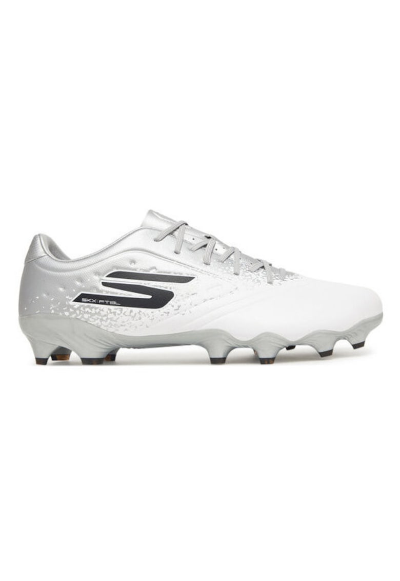 Ghete de fotbal 252015 - Piele ecologica - Alb