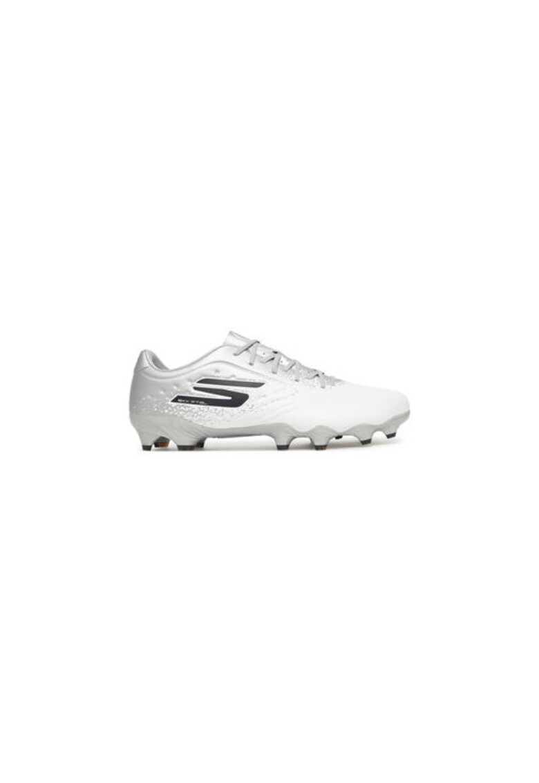 Ghete de fotbal 252015 - Piele ecologica - Alb