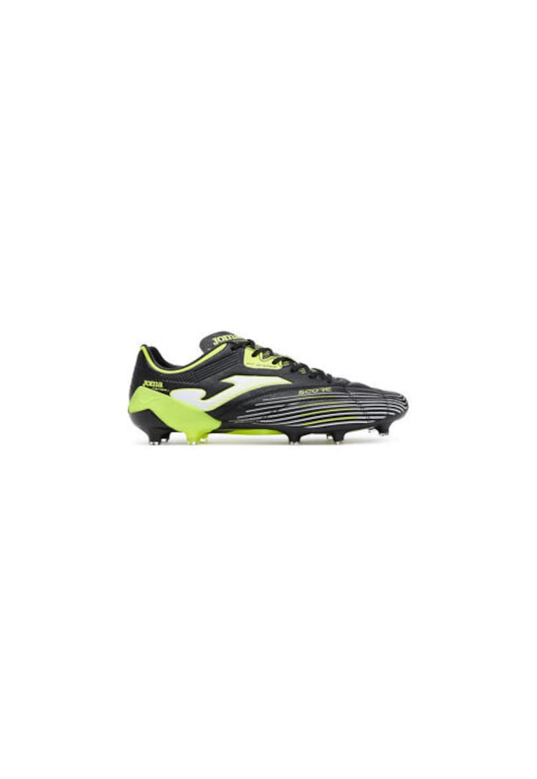 Ghete de fotbal SCOS2501FG - Piele ecologica - Negru