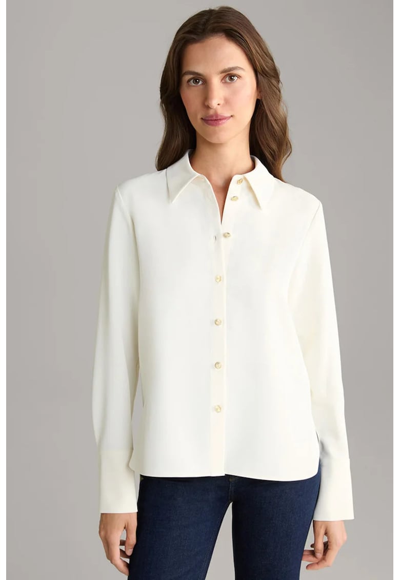 Cămașă clasica cu mânecă lungă și închidere prin nasturi