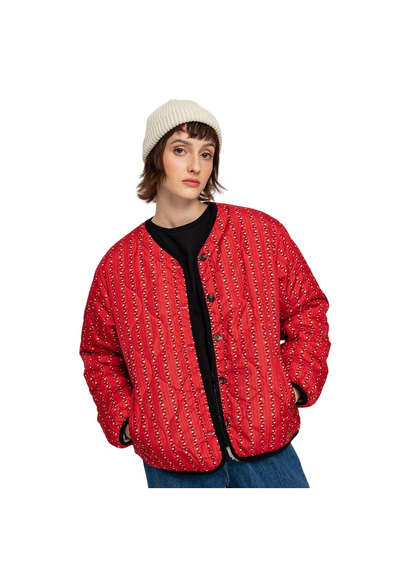 Jacheta dama - Rosu - Poliester -