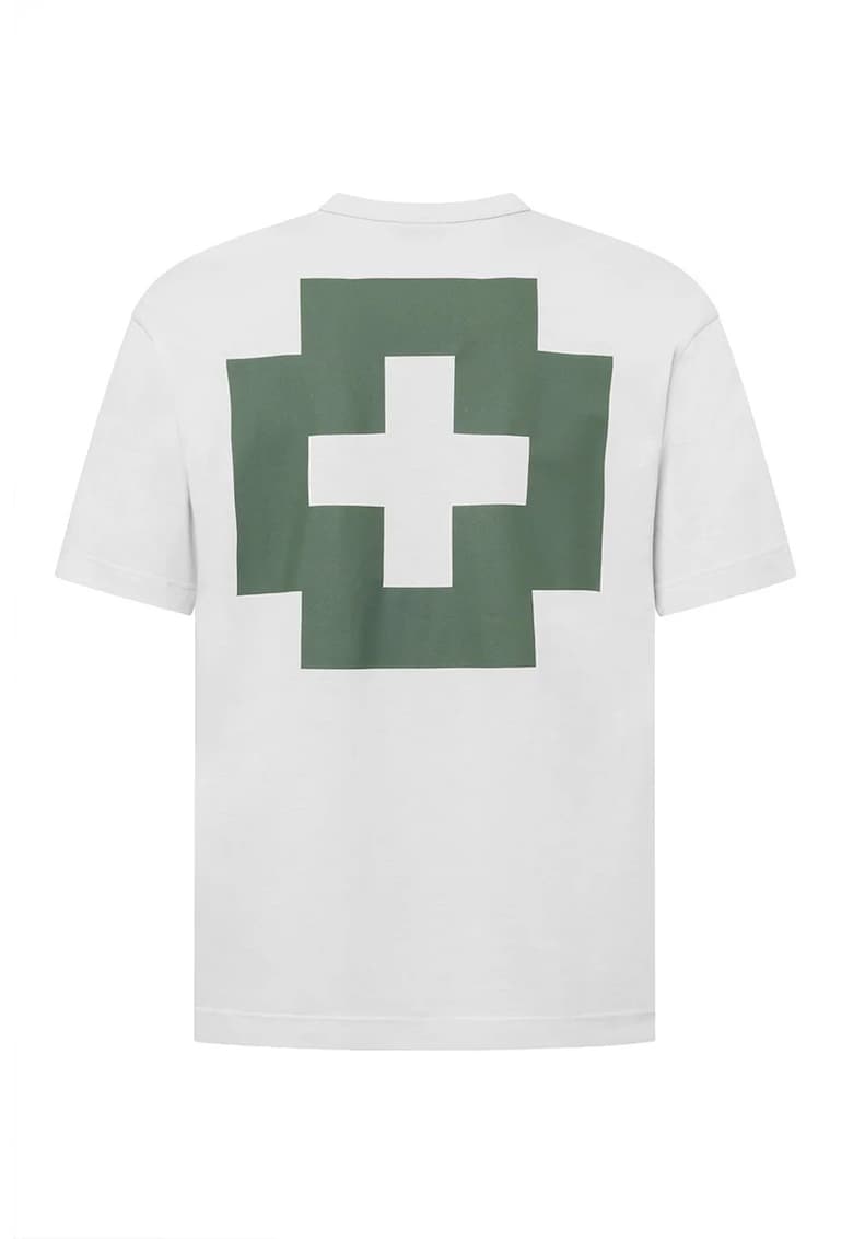 Tricou oversized cu print tip logo pe spate Tricou oversized cu print tip logo pe spate