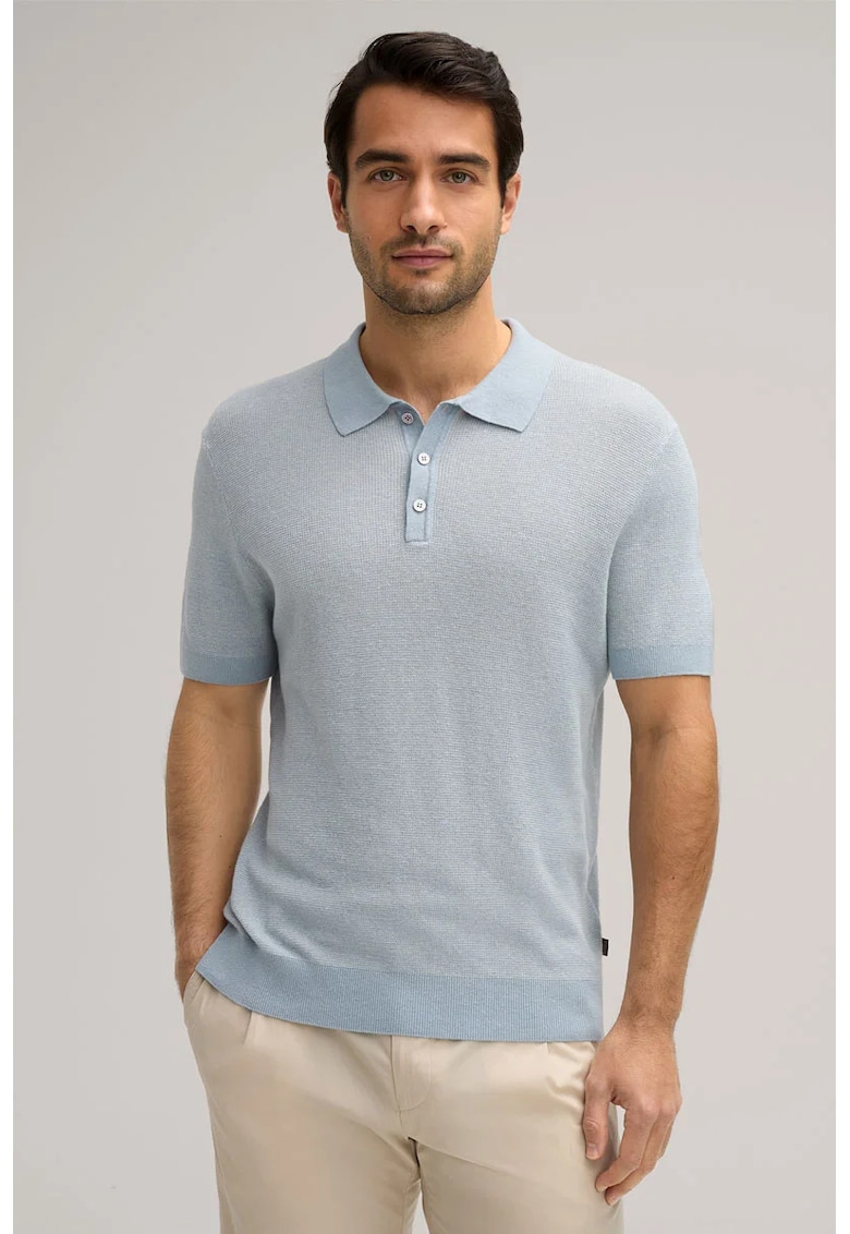 Tricou regular fit cu guler polo 30045486 Tricou regular fit cu guler polo 30045486
