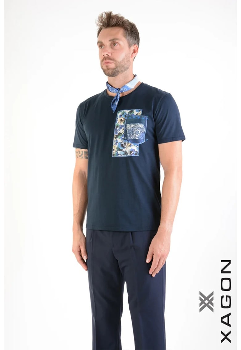 Tricou cu buzunar frontal XG