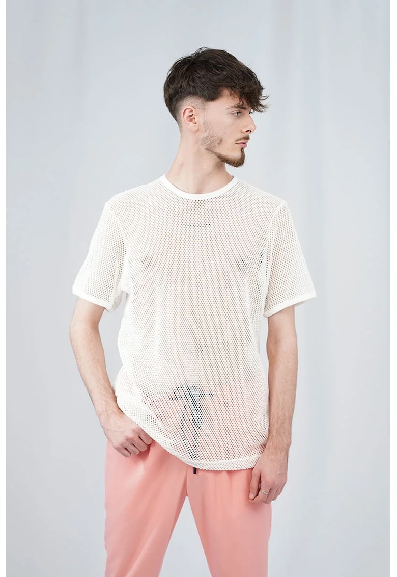 Tricou regular fit din plasă Tricou regular fit din plasă