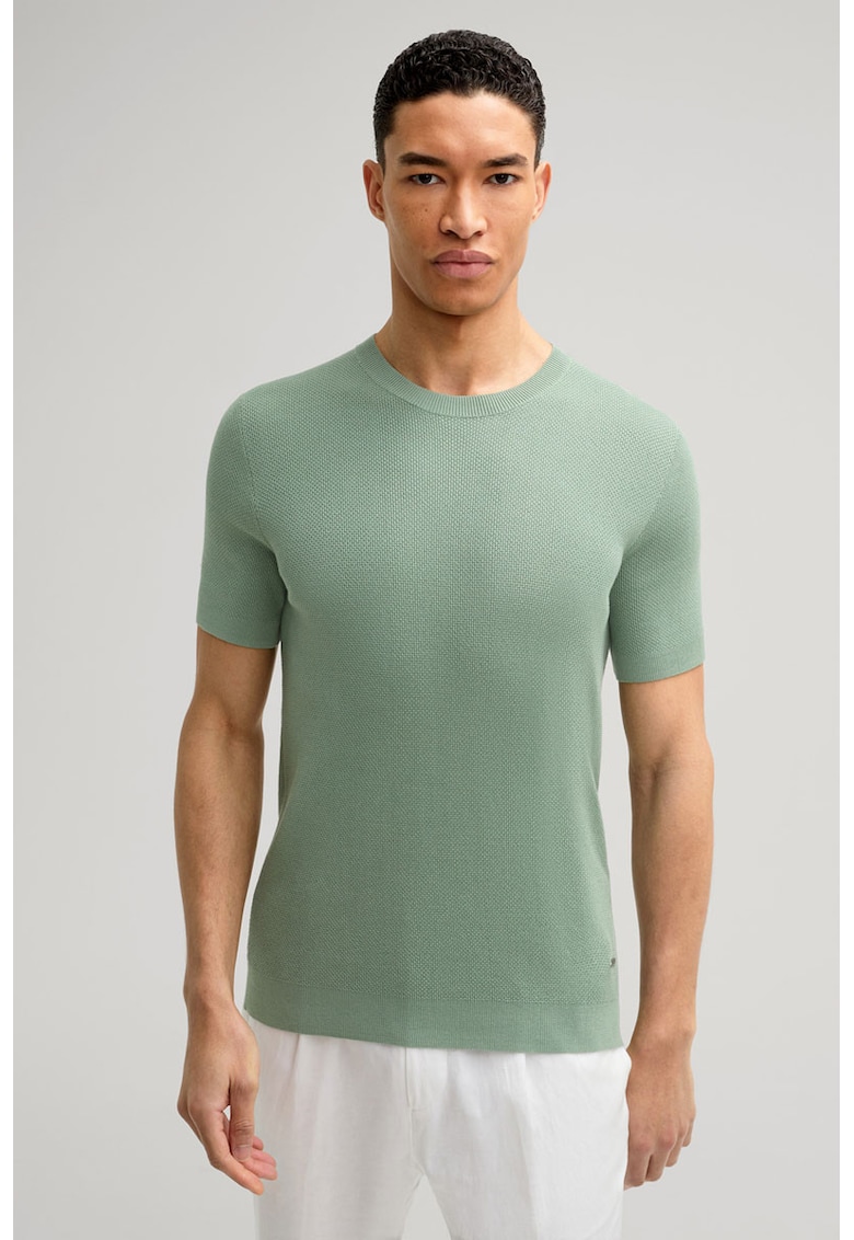 Tricou regular fit cu guler rotund 30045220