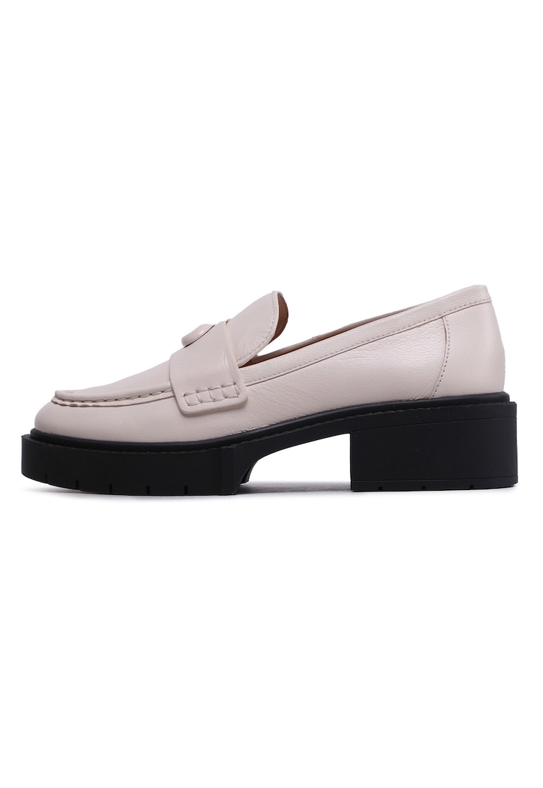 Mocasini dama CB990 - Piele naturala - Bej
