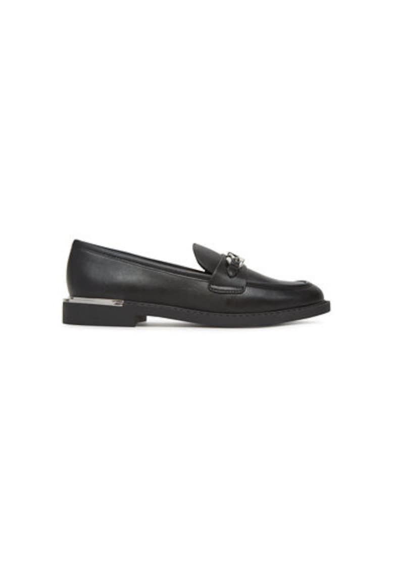 Mocasini dama K2510414 - Piele naturala - Negru