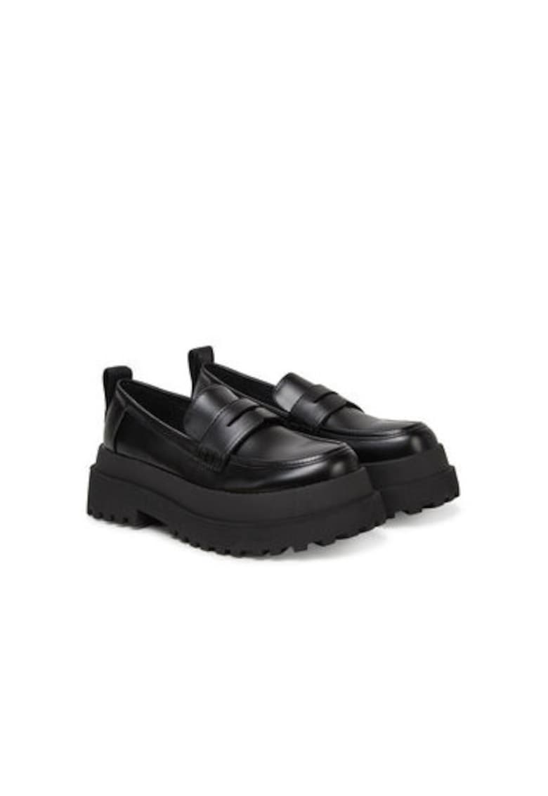 Mocasini dama 1624086 - Piele ecologica - Negru