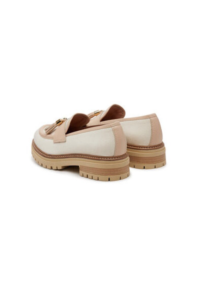 Mocasini dama SA10144G1MTO112A - Textil - Ecru