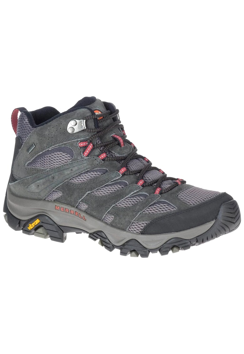 Ghete sport MOAB 3 MID GTX - gri - piele naturala - membrana impermeabila - talpa Vibram - MERRELL - imagine 1