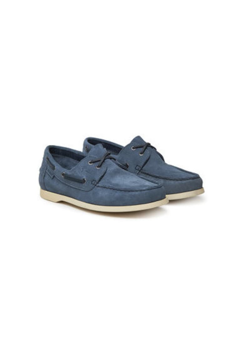 Mocasini barbati K 1.4 KM - Piele naturala - Bleumarin