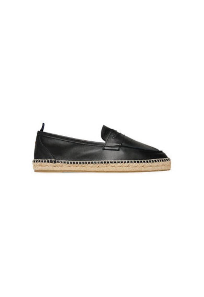 Espadrile barbati  025730-100 - Piele naturala