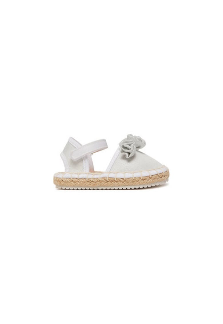 Espadrile fete 43646 - Textil - Alb