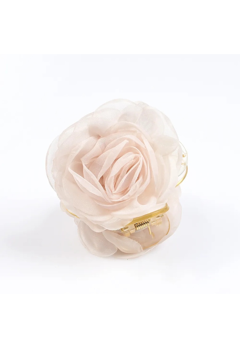 Cleste de par cu trandafir crem