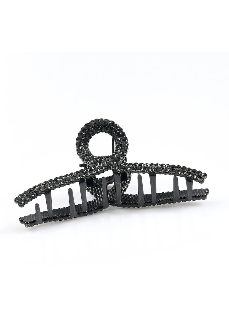 Cleste de par negru design fundita eleganta