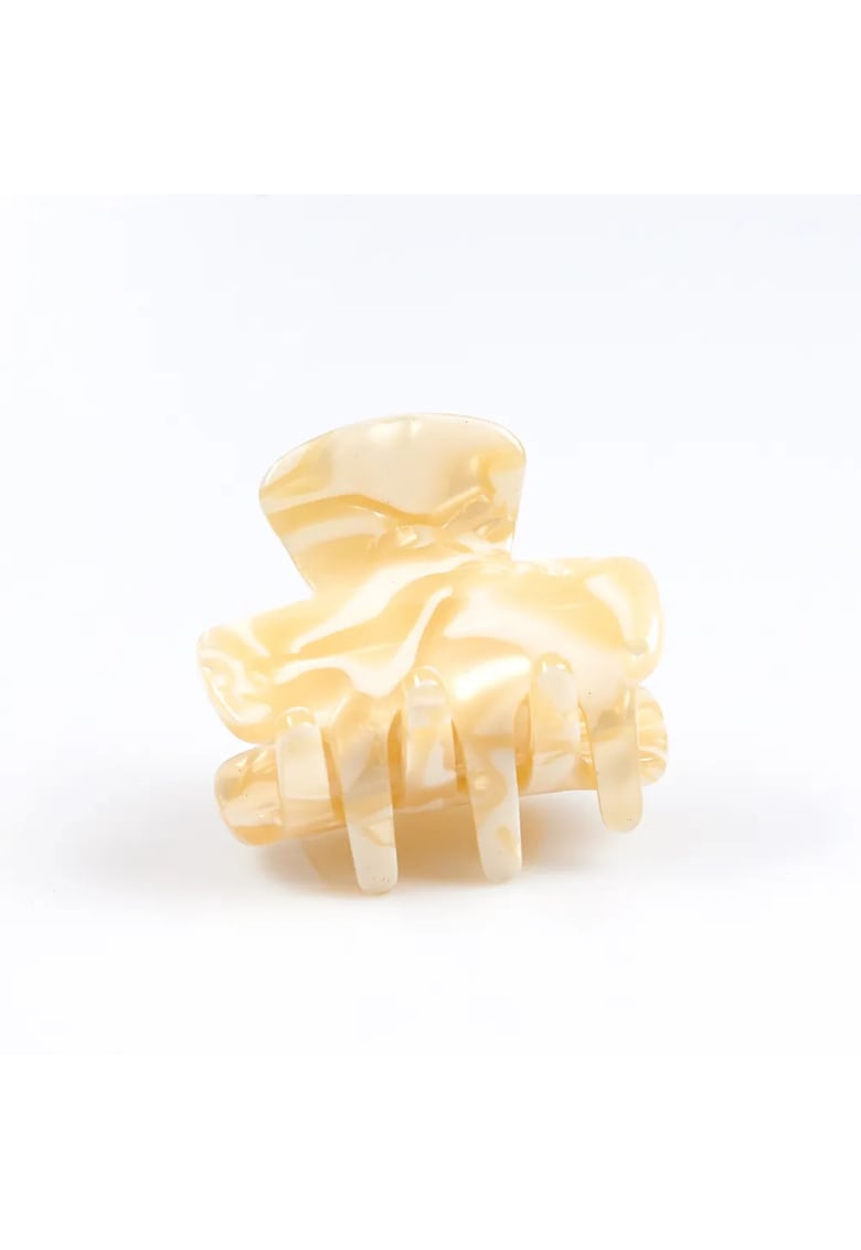 Cleste de par crem cu aspect marmorat