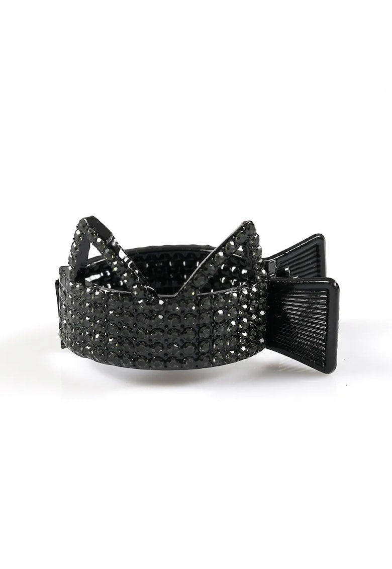 Cleste de par mini cu pietre si urechi de pisica