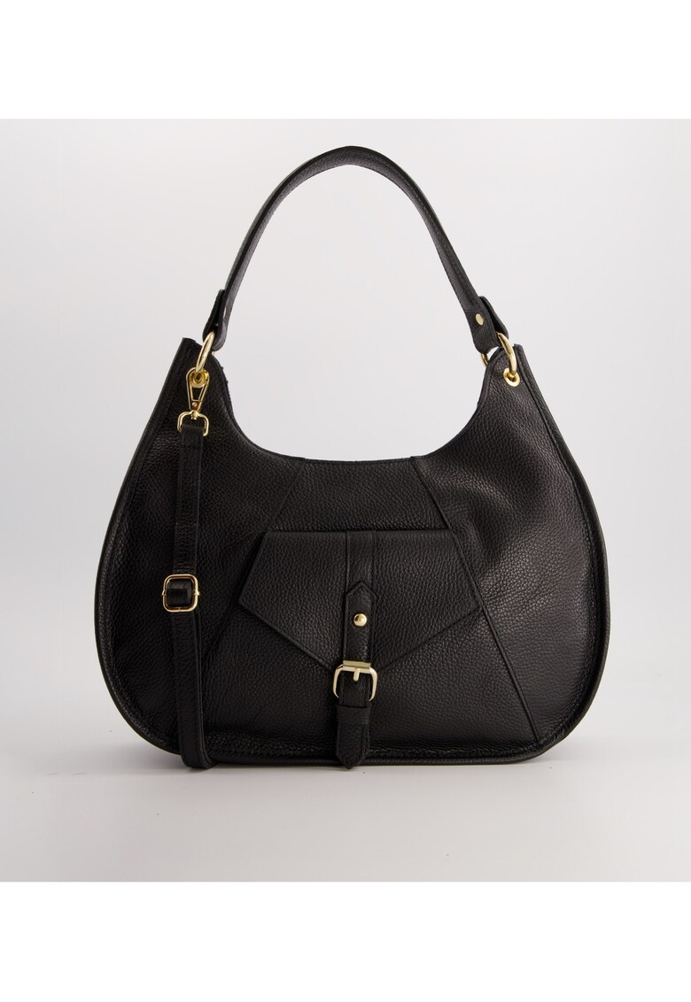 Geanta din piele cu buzunare multiple