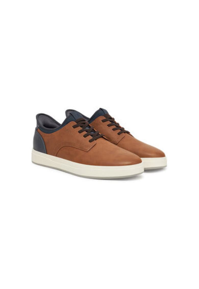 Pantofi sport barbati 13899336 - Piele ecologica - Maro
