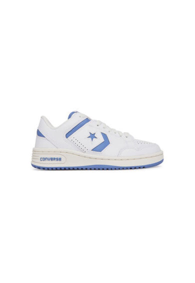 Pantofi sport unisex A11458C - Piele naturala - Alb