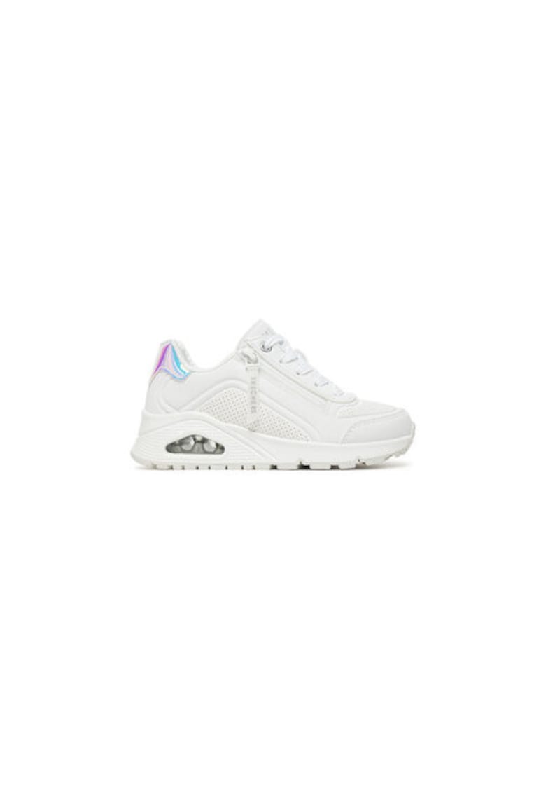 Adidasi fete 310545L - Piele ecologica - Alb