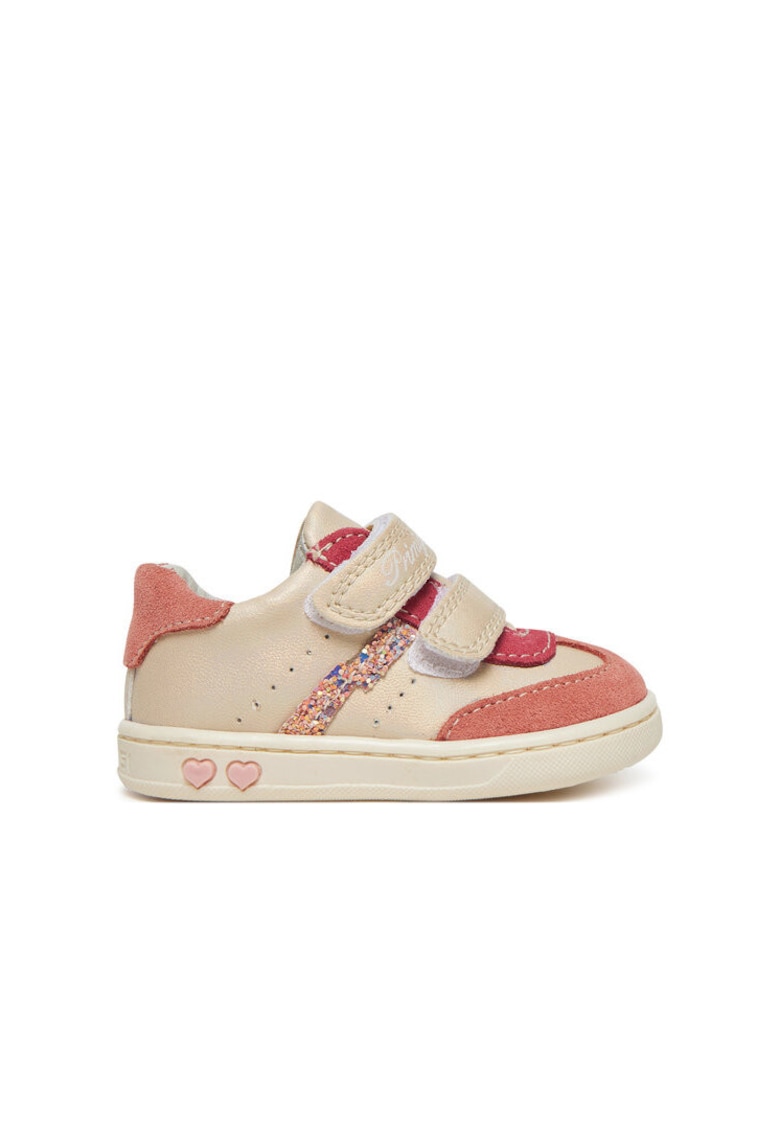 Adidasi fete 7903400 - Piele naturala - Bej