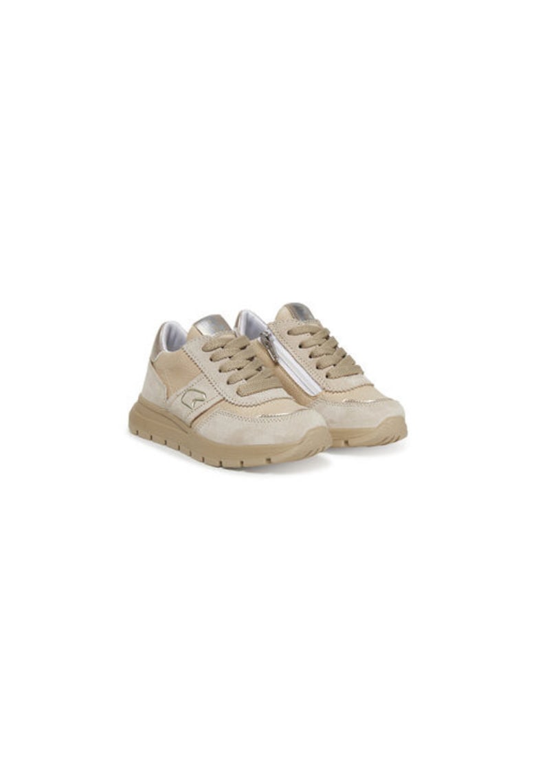 Adidasi fete 7873211 - Piele naturala - Bej