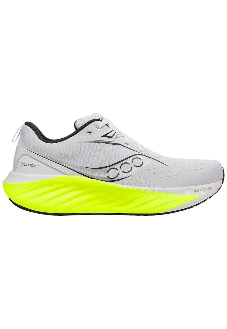 Pantofi alergare barbati Triumph 22 - Alb/Galben