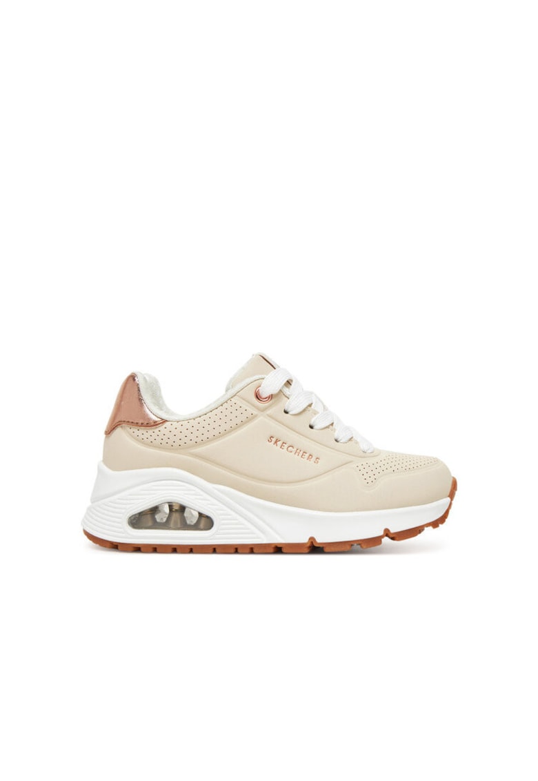 Adidasi fete 310545L - Piele ecologica - Bej