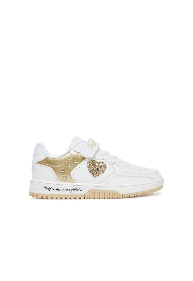 Adidasi fete 7957700 - Piele ecologica - Alb