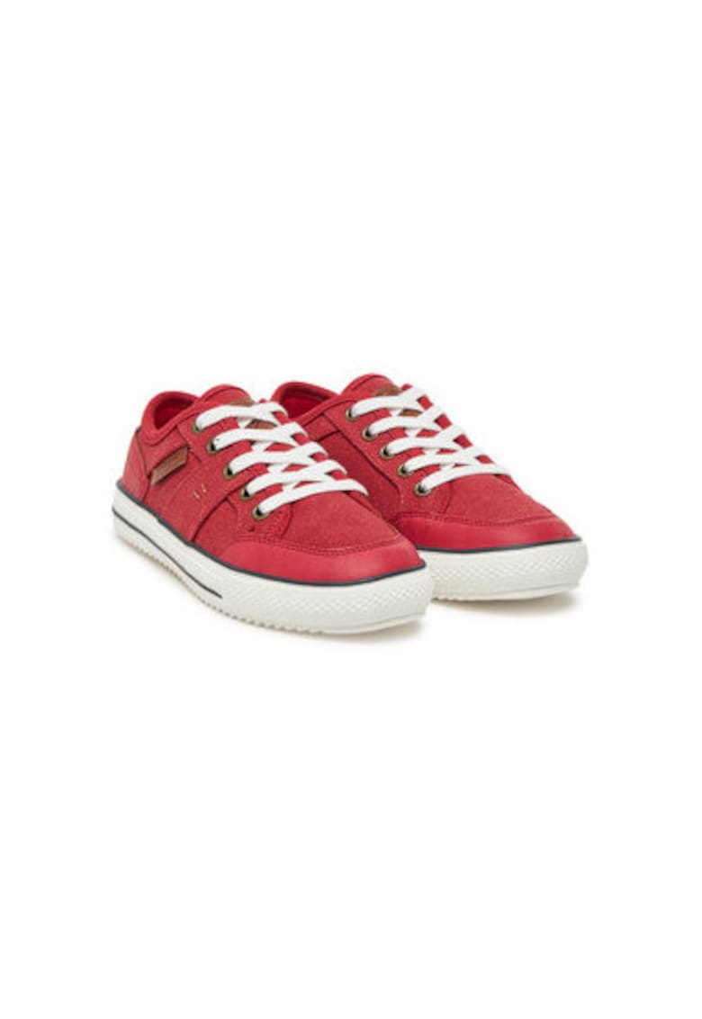 Pantofi sport unisex COOTER C LOW JR 20251085.49B - Textil - Rosu