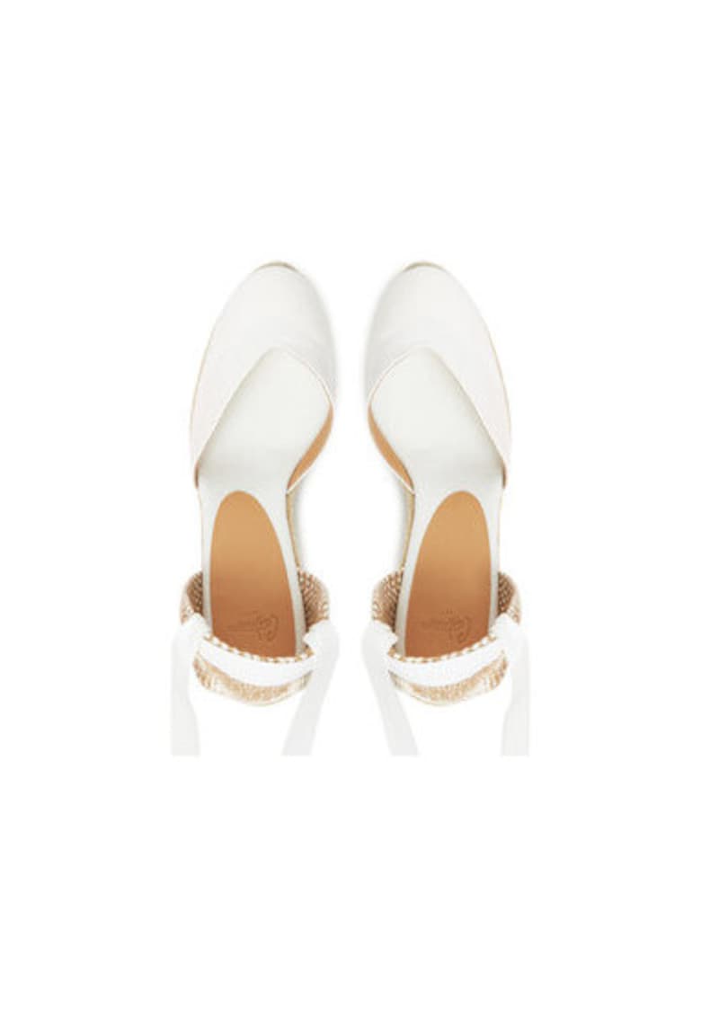 Castaner Espadrile dama 020992-200 - Textil - Alb