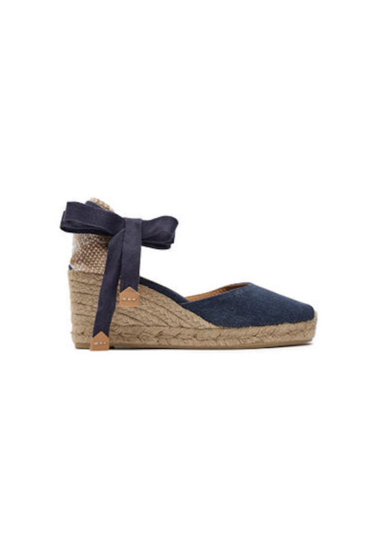 Espadrile dama  21644 - Textil - Albastru